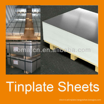 prime tinning steel sheet MR EN10202 standard for metal can production